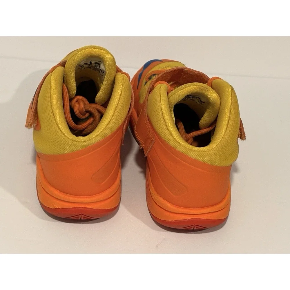 Nike Zoom Hyperrev Total Orange Yellow Blue 653646-700 Size 2Y Lebron‎ Sneakers